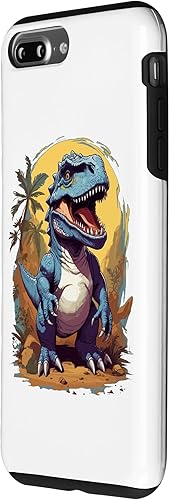 Miniatura 2 de Funda con diseño de dinosaurio Giganotosaurus para iPhone 7 Plus8 Plus