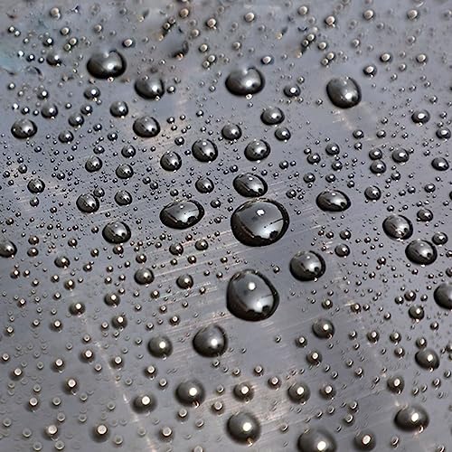 QHDPKU Teichfolie 6x8m Große Größe Teichplane Flexibel Faltbar Hochwertige Teichmembran Für Fischteiche,Brunnen, Wasserfall Und Wassergärten 8X8m 8X9m – Bild 4