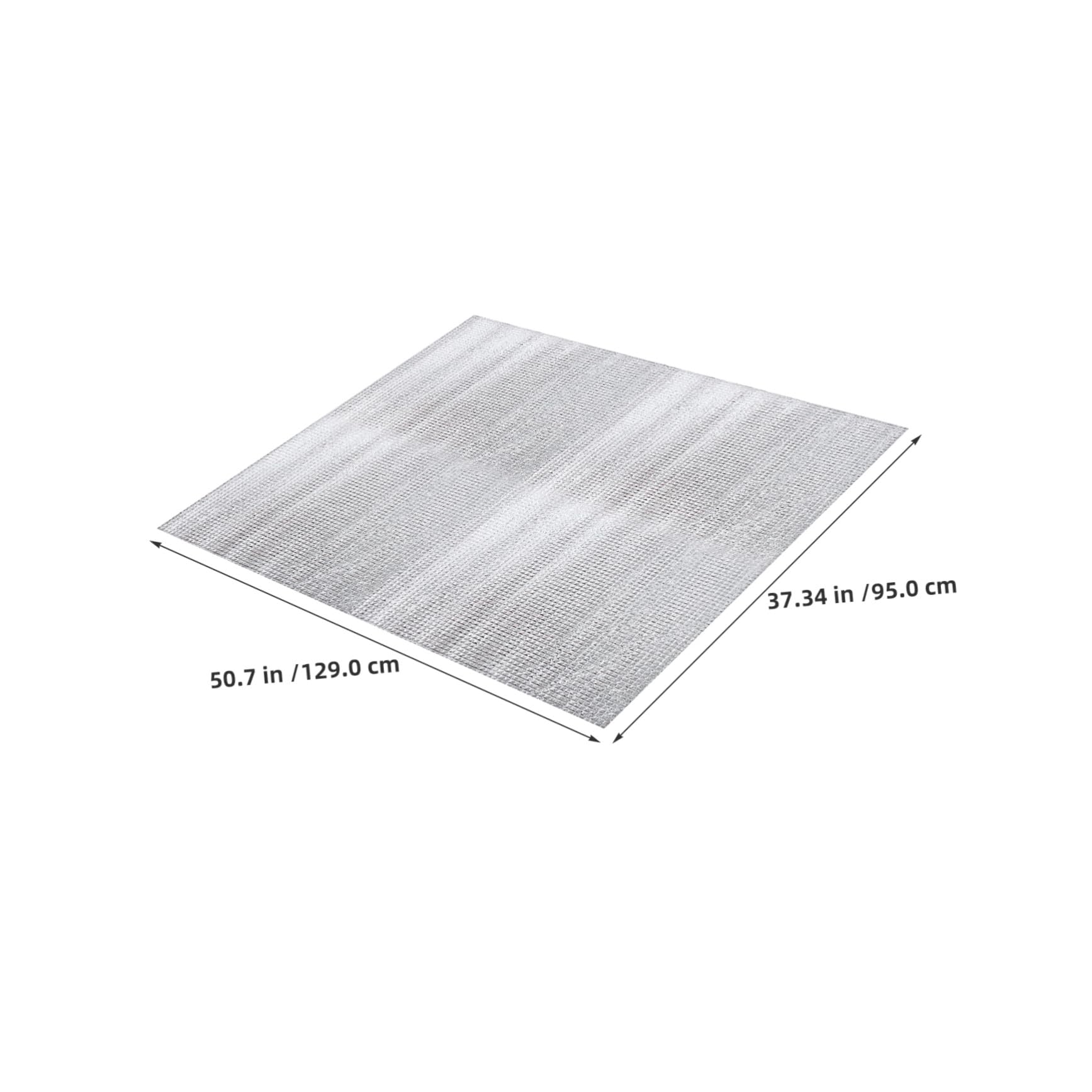 2 Set Copertura Isolante per Aerazione Soffitta Guarnizione Termica per Ventilatore Soffitto Protezione e Resistente per Bocchette Tetto Argento