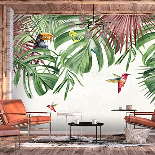 Murando Fotomurali adesivi Fogli tropicali 294x210...