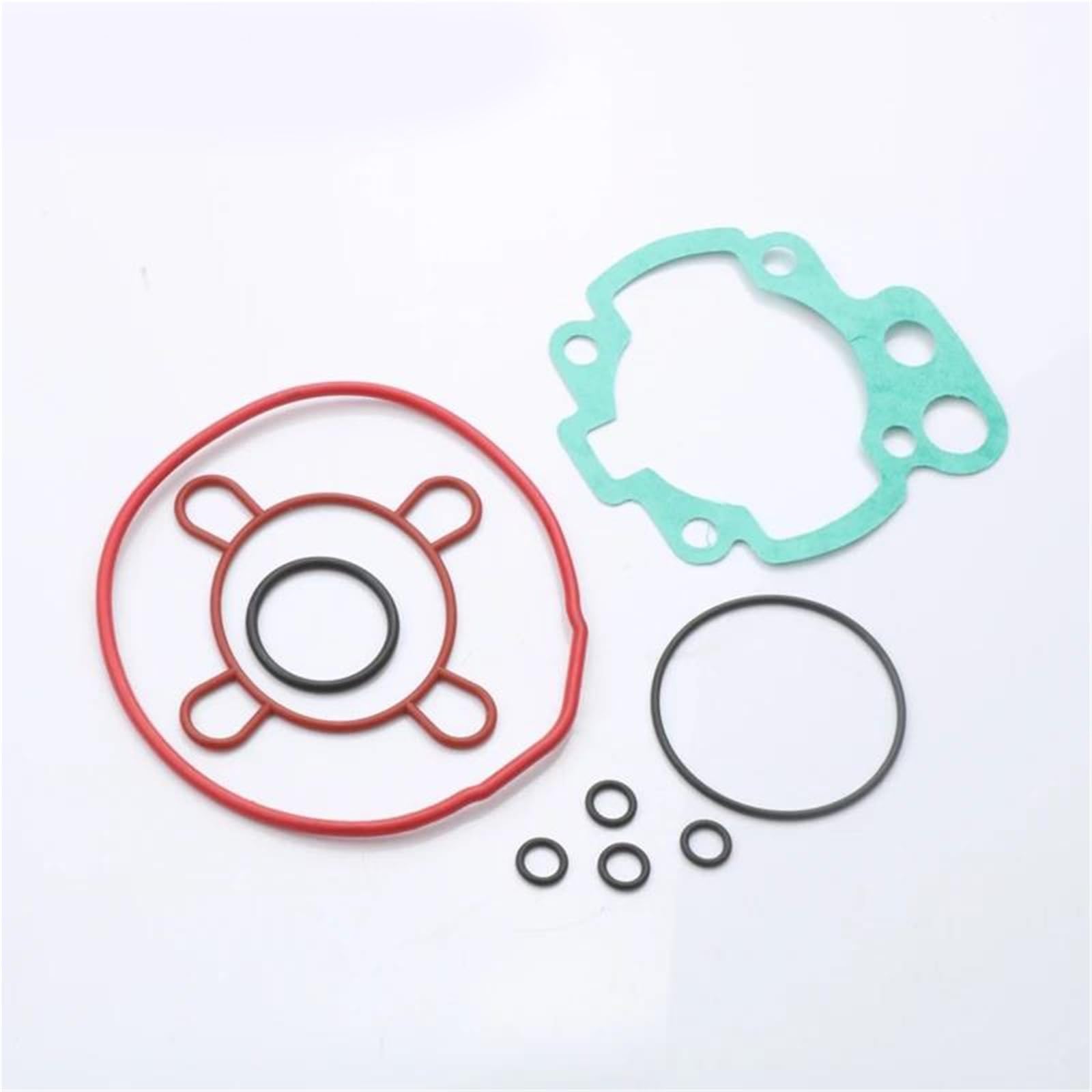 Juego De Juntas para Culata De Motor De 90 CC Y Bujía E6TC Y Culata para Minarelli para Beta RK6 RR 50 ALU AM4 AM5 AM6 49 Mm 2T