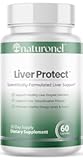 Naturonel Liver Protect – Liver Cleanse Detox & Repair | Liver Detox with Milk Thistle, Beetroot, Artichoke, Dandelion, Chicory, Yarrow, Jujube & Herbal Detox Blend | Made in USA, GMP Certified (1)