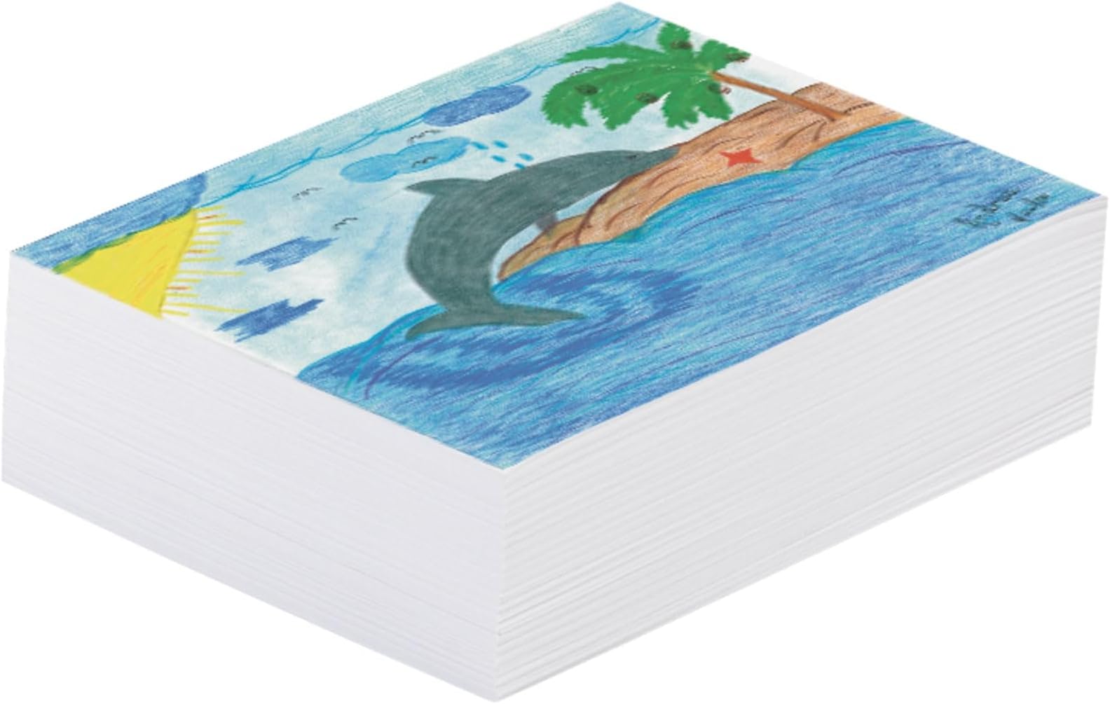 Pacon White Newsprint, 30 lbs, 18 x 24, White, 500 Sheets