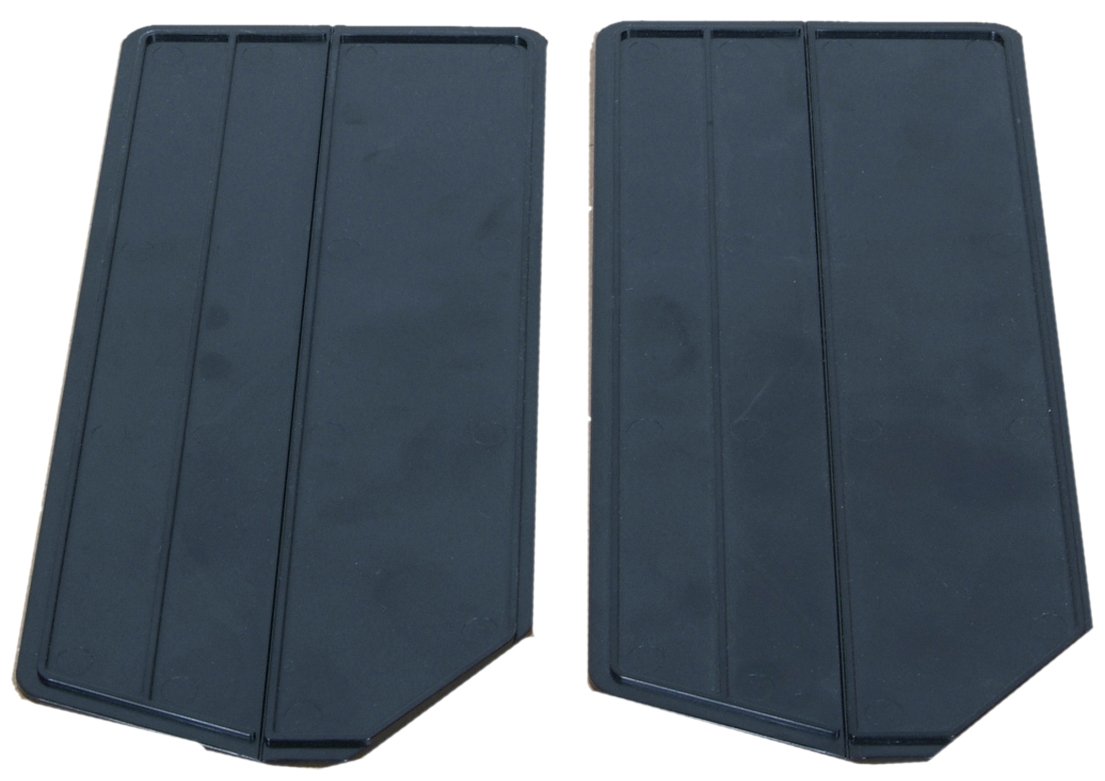 Triton4-235 LocBin Bin Dividers for 3-235 Bins 10-3/4-Inch L by 4-5/8-Inch W by 1/8-Inch H ABS Plastic Black 6-Pack