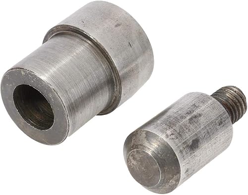 Miniatura 9 de Troquel de perforación para máquina de prensa manual con ojales, herramienta perforadora (14 pulgadas), cabeza plana (para material de 0.394in de