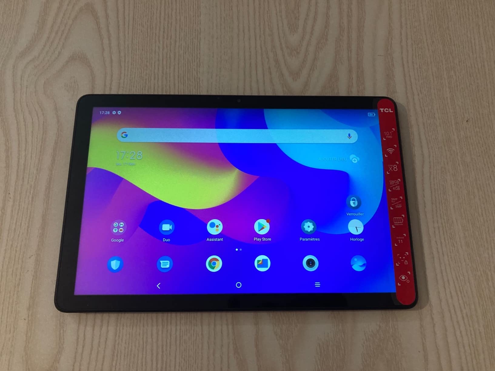 TCL Tablette Android Tab 10V, 2K FHD Display, Tablette Tactile 10,1