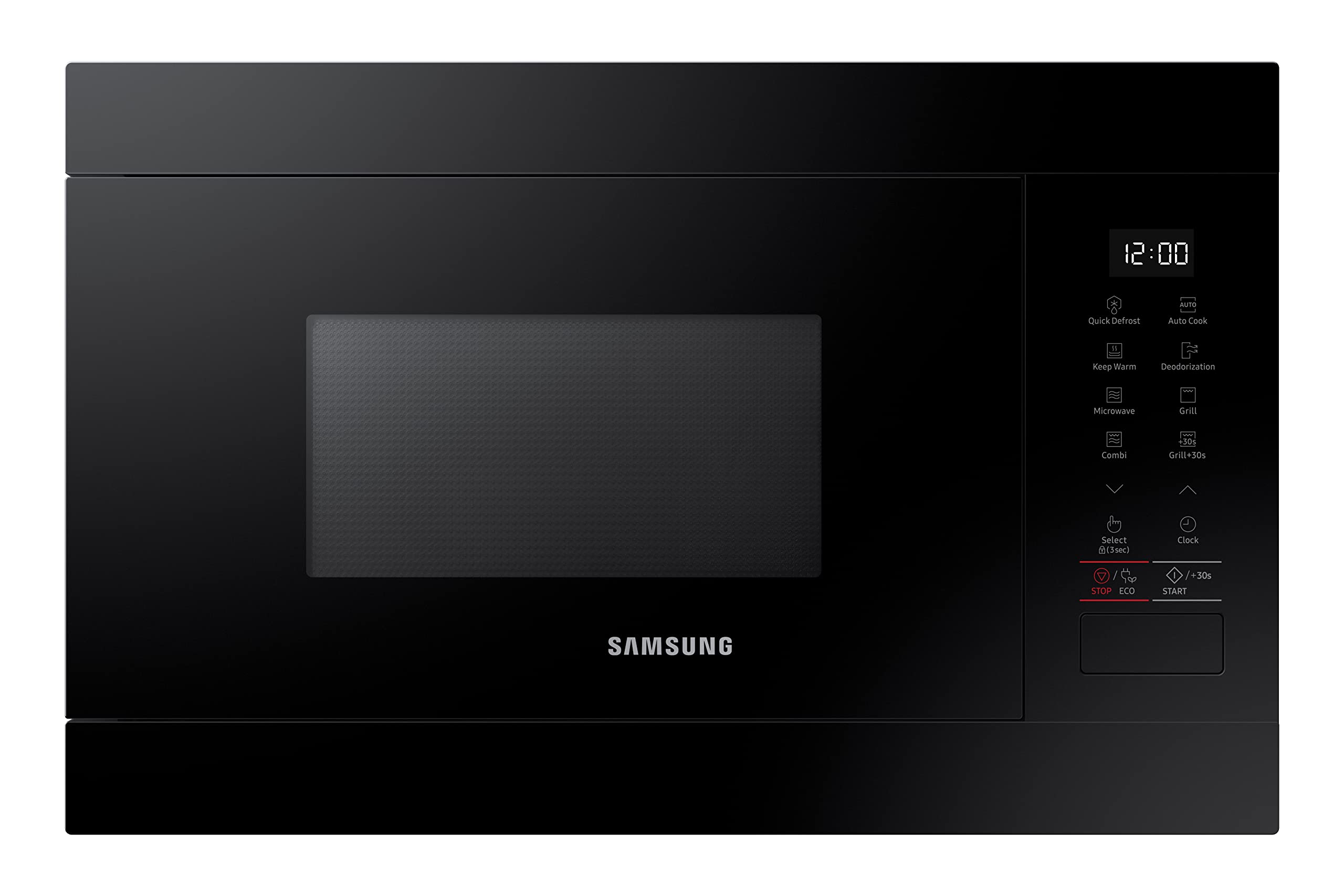 Samsung MG22M8254AK/E1 Microondas de Integración 22L 850W/Grill 1100W Negro