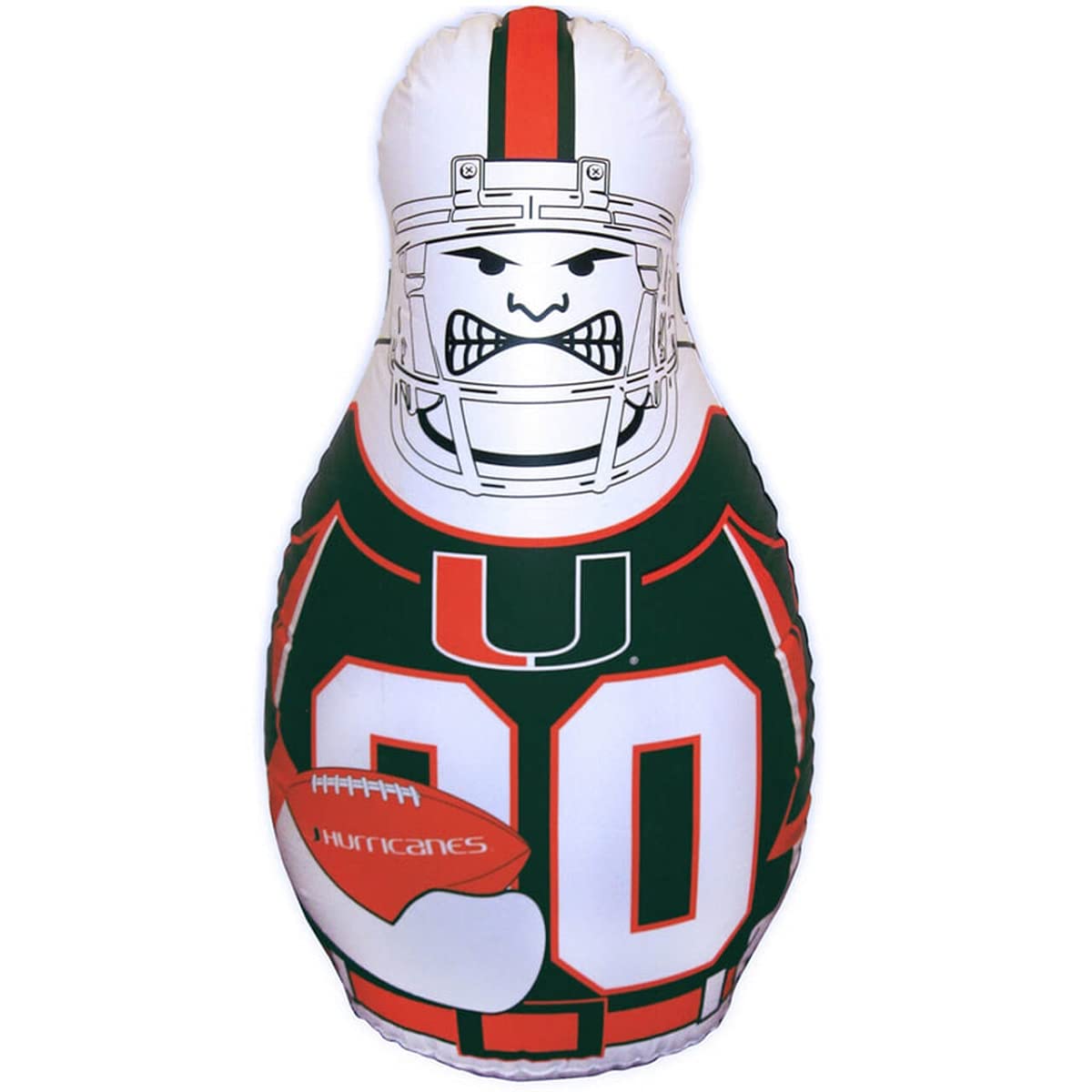 Fremont Die Miami Hurricanes Tackle Buddy Punching Bag
