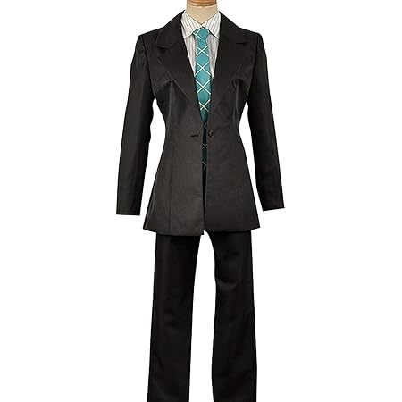 Amazon Sinya ヒプノシスマイク Division Rap Battle 観音坂独歩 コスプレ 衣装 会社員 日常服 正装 演出服 スーツ コスチューム 麻天狼 まてんろう ヒプマイ コスプレ衣装 ヒプマイ シブヤ ディビジョン コス 観音坂独歩 かんのんざか どっぽ Doppo ドッポ 衣装