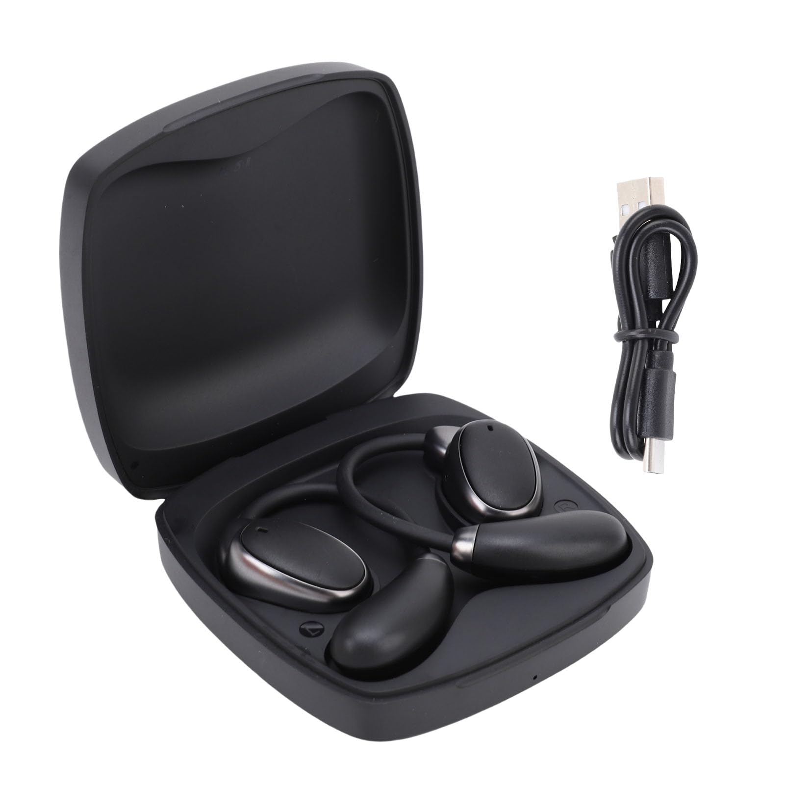 Goshyda Aurbud di AI Translation in Tempo Reale - 150 Lingue Dispositivo Traduttore Nessuna Abbonamento, Cuffie Bluetooth 5.4 Translator con Alta Precisione per le attività di Viaggio