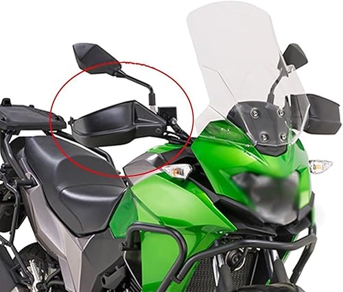 Miniatura 6 de Paramanos de motocicleta para Kawasaki para Versys X-300 para Versys X300 Paramanos a prueba de viento Paramanos 2022 2021 2020 2019 2018 2017