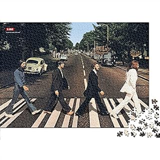 TTbaoz Mini Puzzles de 1000 pièces pour Adultes The Beatles (Haute difficulté) Relax Jigsaw Puzzle Brain Challenge… - Les Beatles, Paul McCartney, John Lennon, RIngo Starr, George Harrison TTbaoz Mini Puzzles de 1000 pièces pour Adultes The Beatles (Haute difficulté) Relax Jigsaw Puzzle Brain Challenge… – Image 2