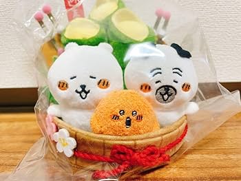 ナガノマーケット鏡餅ぬいぐるみナガノのくまお正月もぐらコロッケ