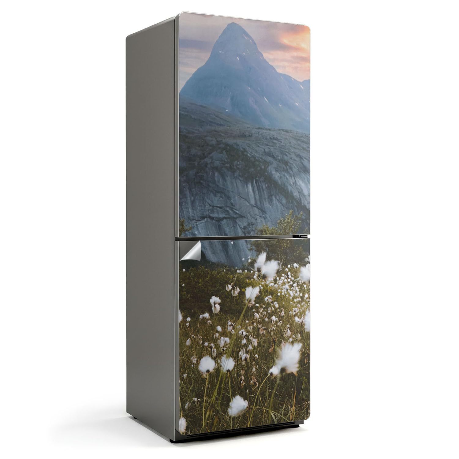 Decoraciones para el frigorífico resistente a rayones vinilo paisaje 70x190