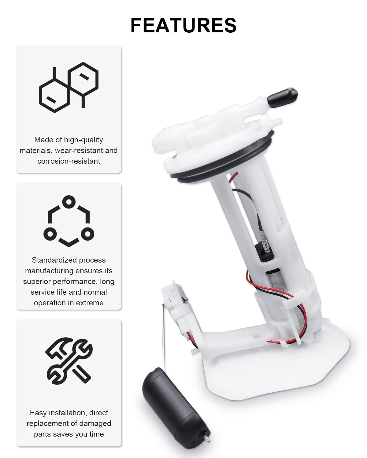 Amazon.com: Fit for HONDA EU7000i EU700iSN Gas Fuel Pump Module