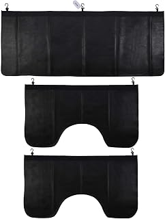 RUPSE 3 Pcs Fender Protectors for Mechanics,Microfiber Leather Car Fender Cover Mats Pads,Mechanic Magnetic Fender Protector Mat with Hooks