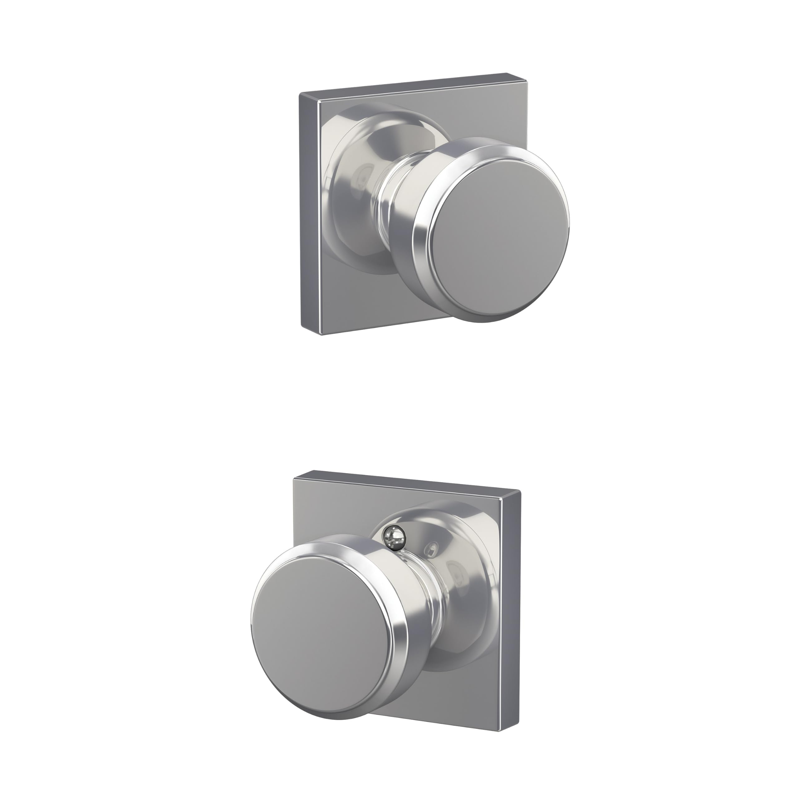 SCHLAGE F10 BWE 625 COL 16-080 10-027 134 Front Entry Handleset Interior, Bright Chrome