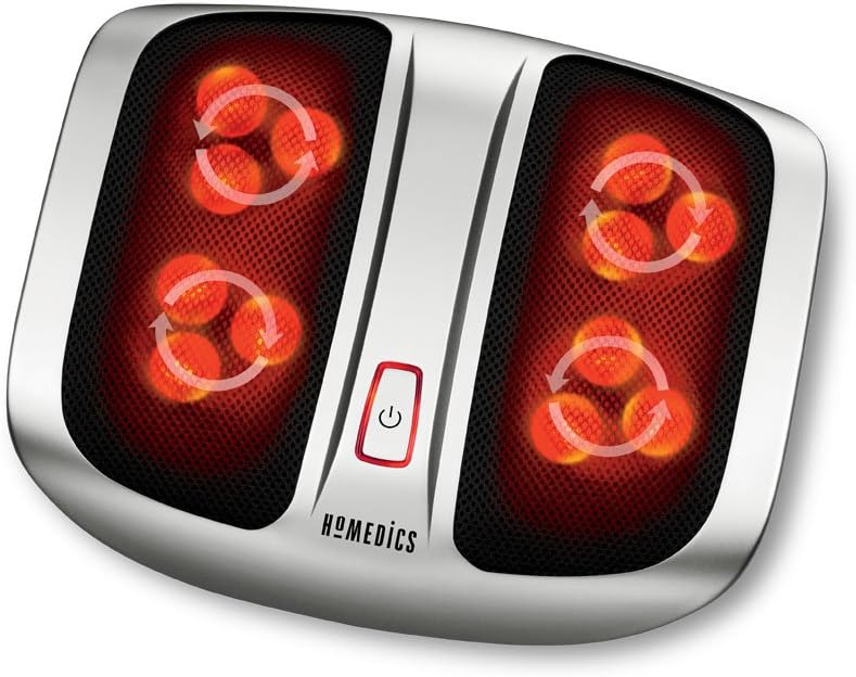 HoMedics FMS-200H Shiatsu Elite Foot Massager with illuminated massage nodes