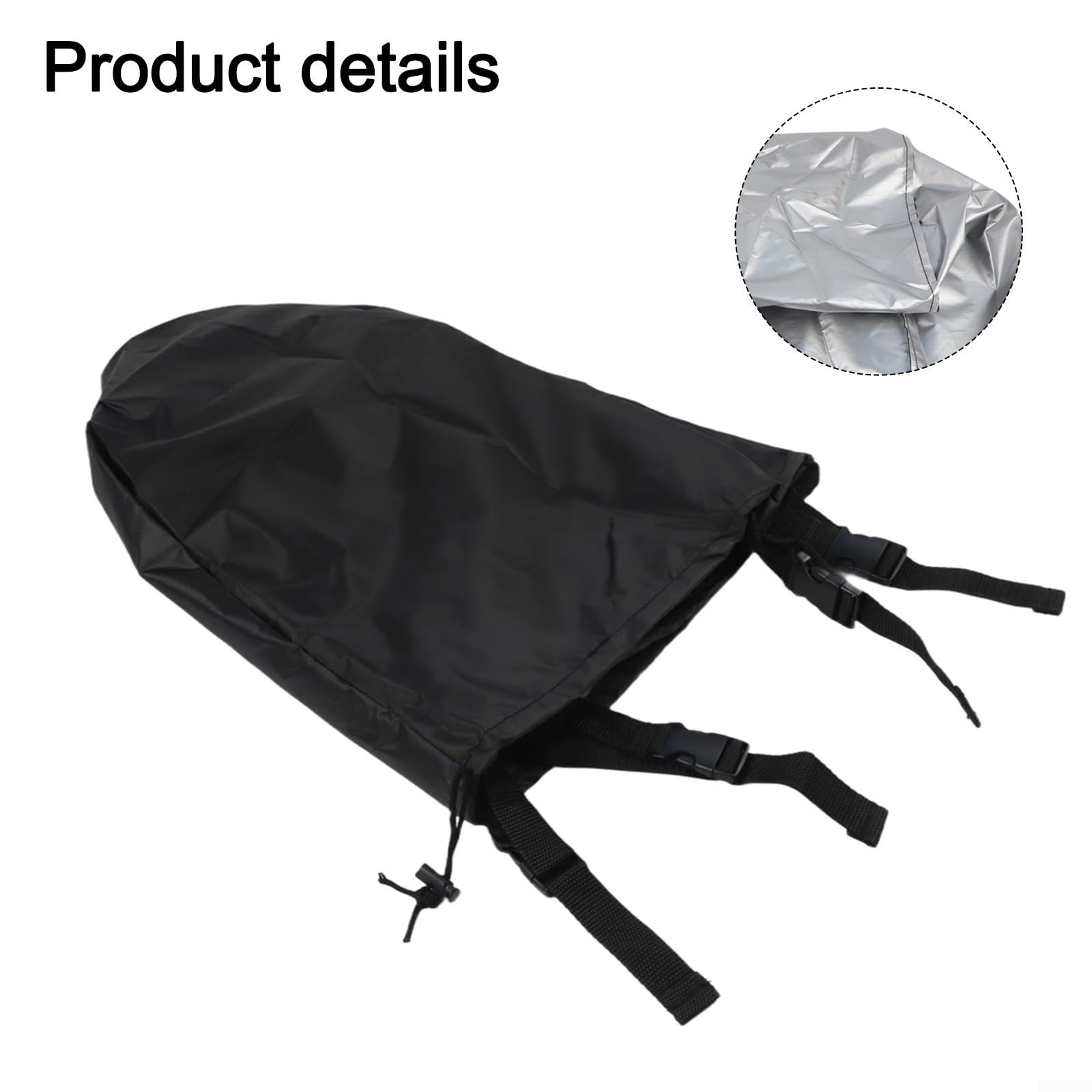 Funda para exprimidor de exteriores para trituradoras manuales de frutas, funda protectora contra el polvo Oxford 210D con hebillas resistentes al viento y cordón, escudo impermeable para equipo de