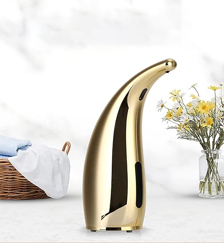 Miniatura 6 de Dispensador automático de jabón, 4 palancas ajustables, dispensador de jabón líquido sin contacto, para cocina y baño, con sensor de movimiento