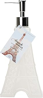 Effiel Tower Plastic Hand Soap Dispenser: Simple Pleasures Shaped Bottle with Scented Liquid Soap - Decorative Hand Pump Refillable Soap Dispenser for Kitchen and Bathroom (Paris) - 500ML Paris Decor