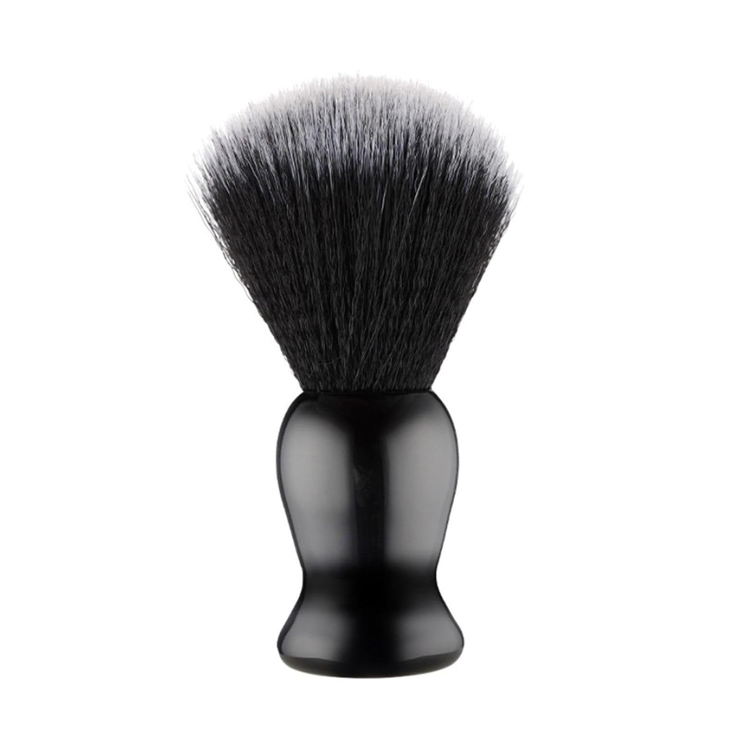 Dioche Beard Brush, Nylon Shaving Tool with Non Slip Handle, Creates Rich Lather for a Comfortable Shave, Suitable for Your Beard and Mustache, Easily Fits in Toiletry Bag, for Home Use