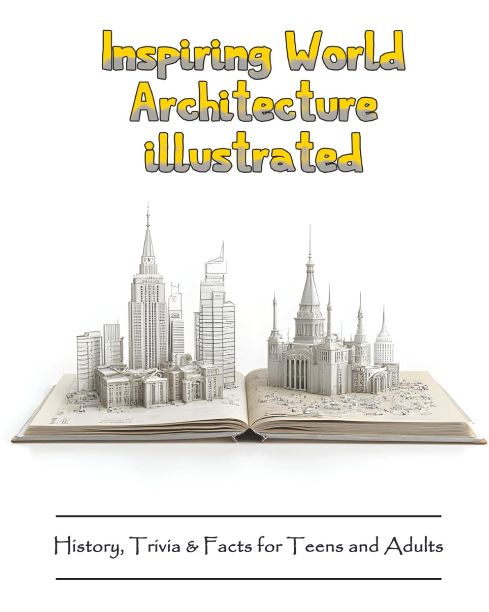 Inspiring World Architecture illustrated: History, Trivia & Facts for Teens and Adults