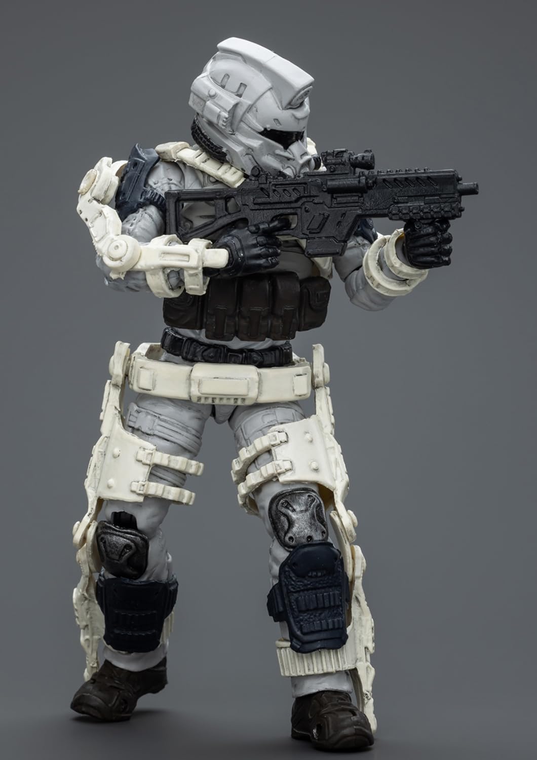 HiPlay JoyToy Warhammer 40K Collectible Figure: Army Builder Promotion Pack Figure 36 -Mercenary Equipped with Exoskeleton 1:18 Scale Action Figures JT1552 - Image 4