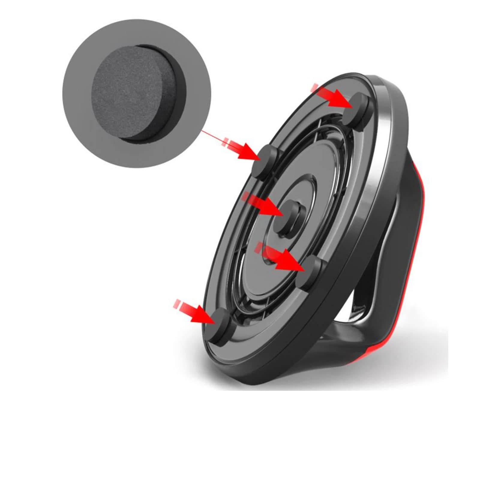XTYPE Barras redondas Push Up Diseño de flexiones antideslizantes Mango ancho Puños cómodos Equipo de entrenamiento Giratorio Circular Push-up Soporte