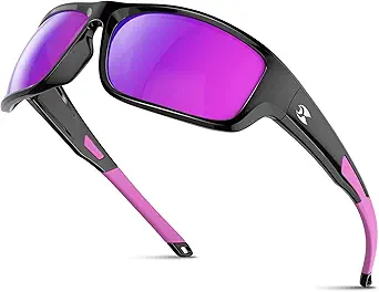 suoso Sports Polarized Sunglasses for Men: Women UV400 Protection Wrap Around Sun Glasses for Fishing Golf Running Driving