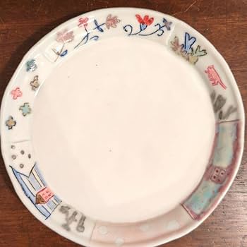 ⑪ 砥部焼　生石窯　西山千代子　貼り合わせ ⑪ 砥部焼 生石窯 西山千代子 貼り合わせ - メルカリ