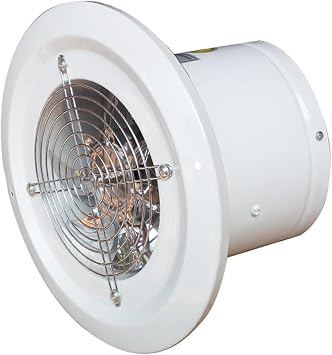 Ventilation Fan Metal Kitchen Exhaust Fan Powerful Industrial Commercial Exhaust Fan 8" Silent Household Ventilation Fan for Bathroom, 60W, 290CFM, 40dB ventilating FanColor6 inch