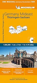 Germany Mideast Map 544 (Maps/Regional (Michelin))