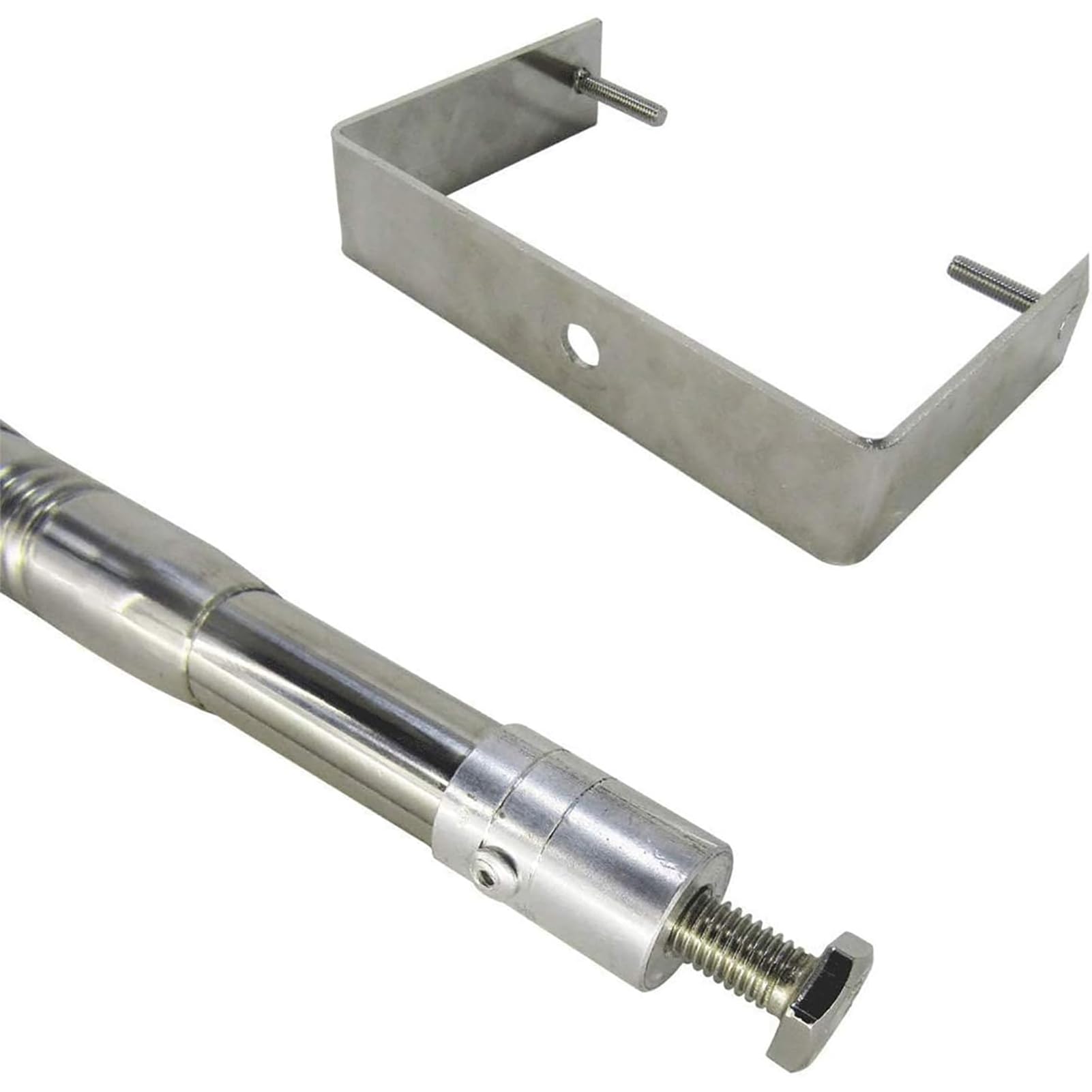 Kit di campionamento dell'acqua in acciaio inossidabile da 500 ml, girevole, campionatore di qualità delle acque profonde per il monitoraggio ambientale, profondità 1,4-6 m