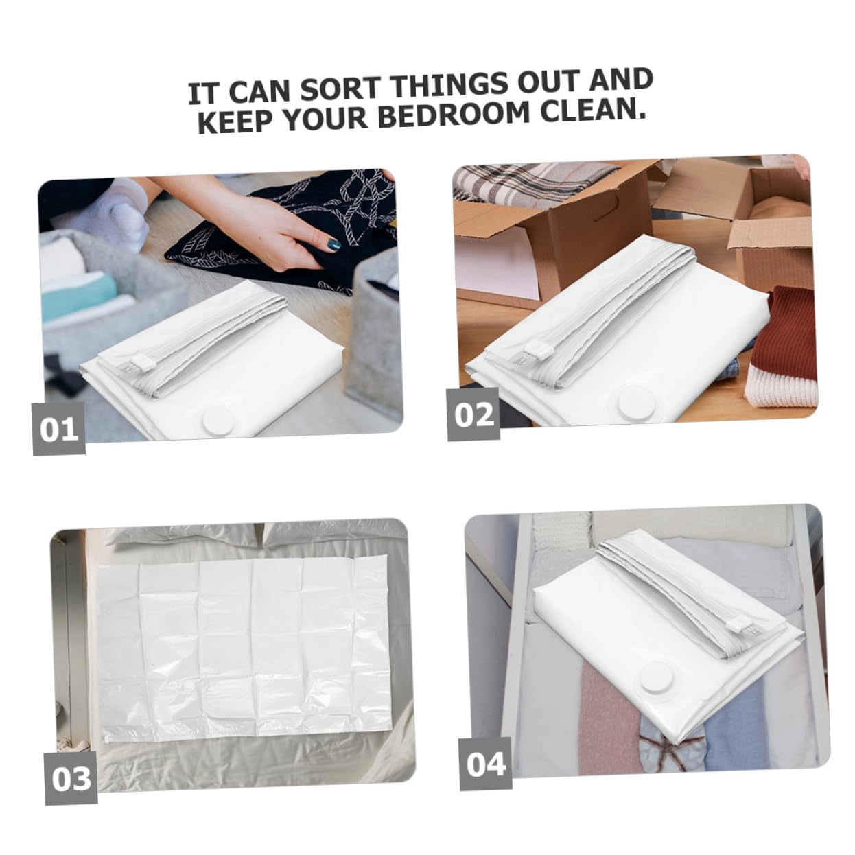 TOYANDONA Vakuum Kompressionsbeutel Platzsparend 2 Stück 150x100cm aus Strapazierfähigem Pa Pe Material für Matratzen und Bettwäsche im Wohnzimmer und Garage Einsetzbar