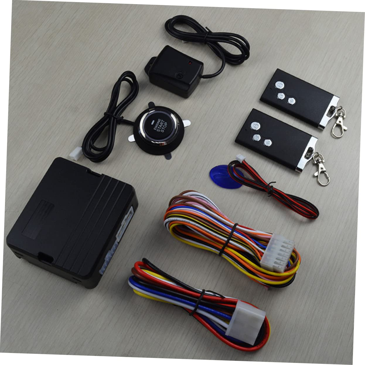12v Di Allarme Antifurto Auto Con Controllo Remoto e Avviamento Ignizione Sicurezza Ottimizzata Per Veicoli e Camper Allerta Vibration e Led Indicatore