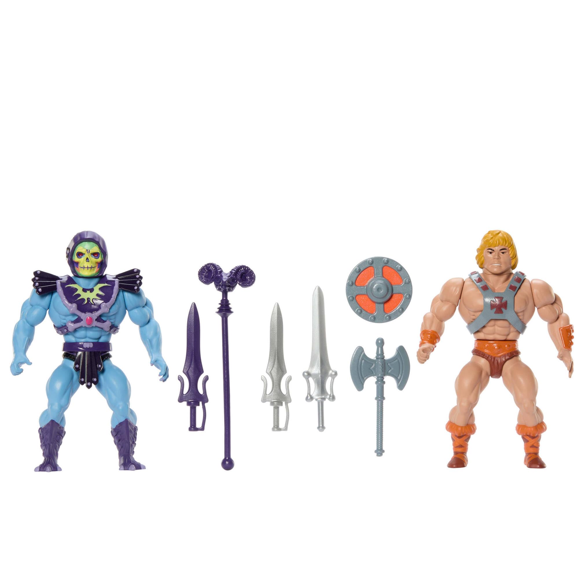 Figurine MOTU Classics He-Man & Skeletor - Mattel - 2010 - État Proche Neuf