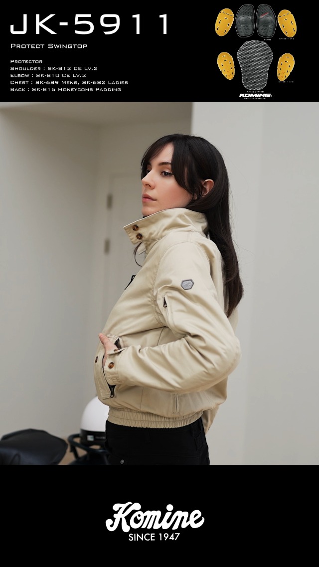 Amazon | コミネ(KOMINE) バイク用 ジャケット JK-5911 プロテクト