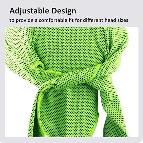 Image of Sweat Wicking Durags Cooling Doo Rags Breathable Helmet Liner Cycling Caps for Men and Women