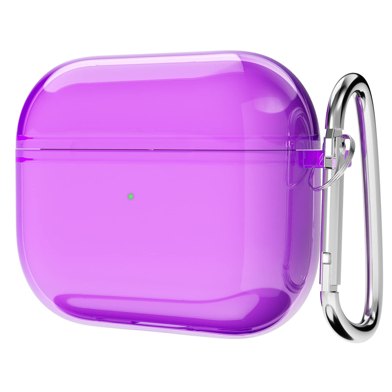 Svanove for Airpods 4 Case Clear Hard Plastic, Transparent Simple Cute Airpods 4th Generation Case with Keychain, Girly Y2k Aesthetic Trendy Airpods Cover Accessories for Women Girl, Pink — view 20