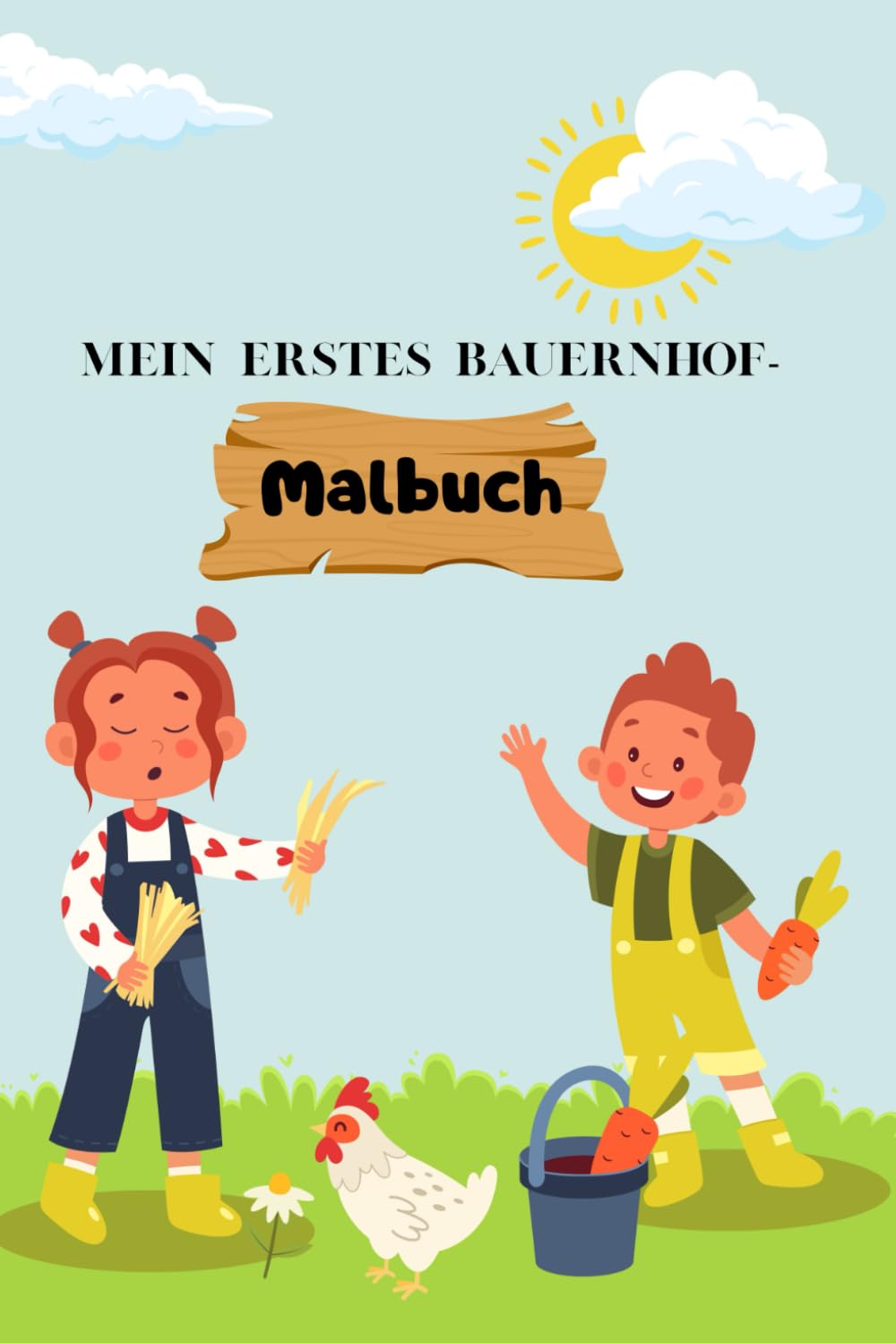 Mein erstes Bauernhof - Malbuch