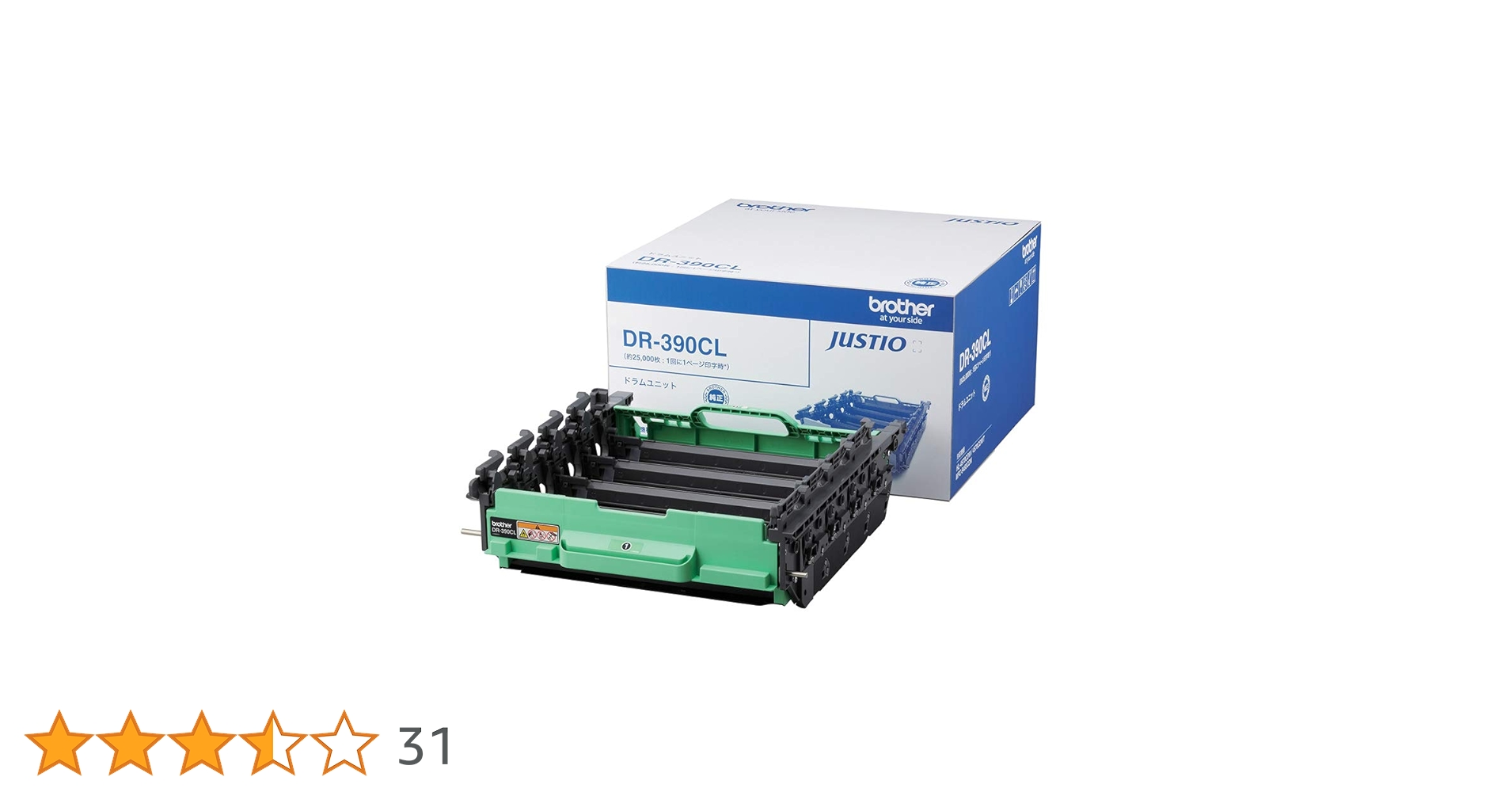 ブラザードラムユニット DR-390CL Amazon | ブラザー工業 【brother純正】ドラムユニット DR-390CL
