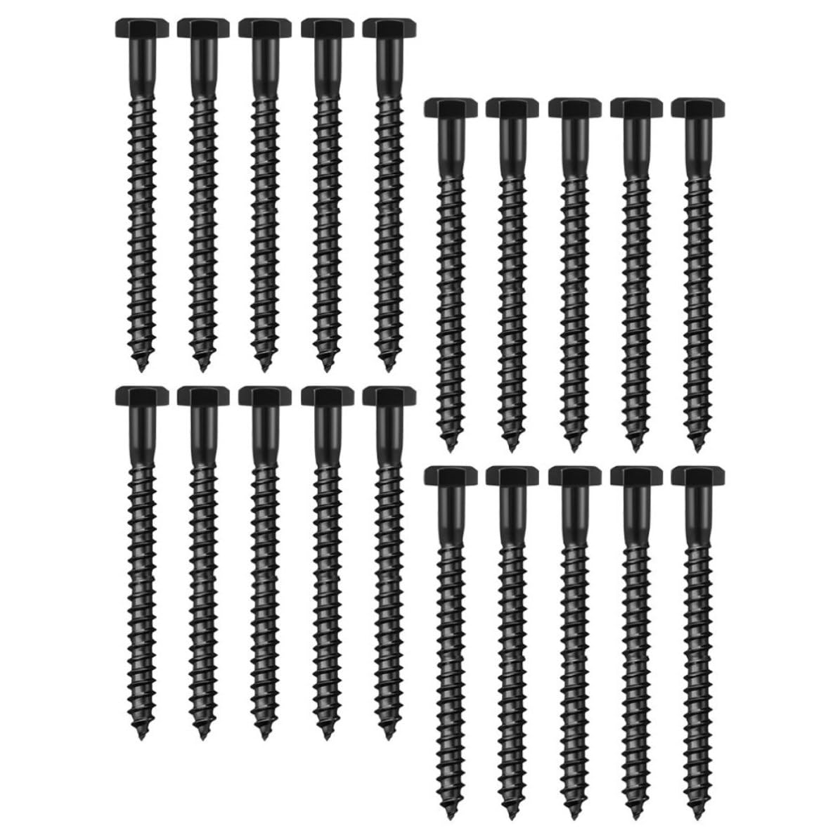 Tornillos de Cabeza Hexagonal Resistentes a la Corrosión CLISPEED para Estructuras de Madera 8