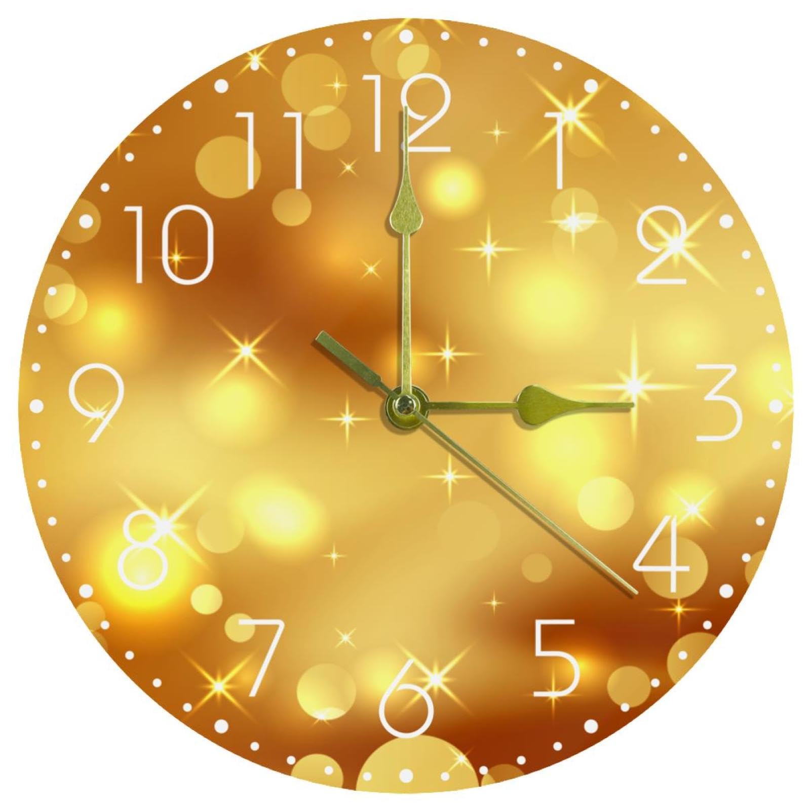 Horloge murale silencieuse pour chambre résolvant le problème du bruit de tic-tac