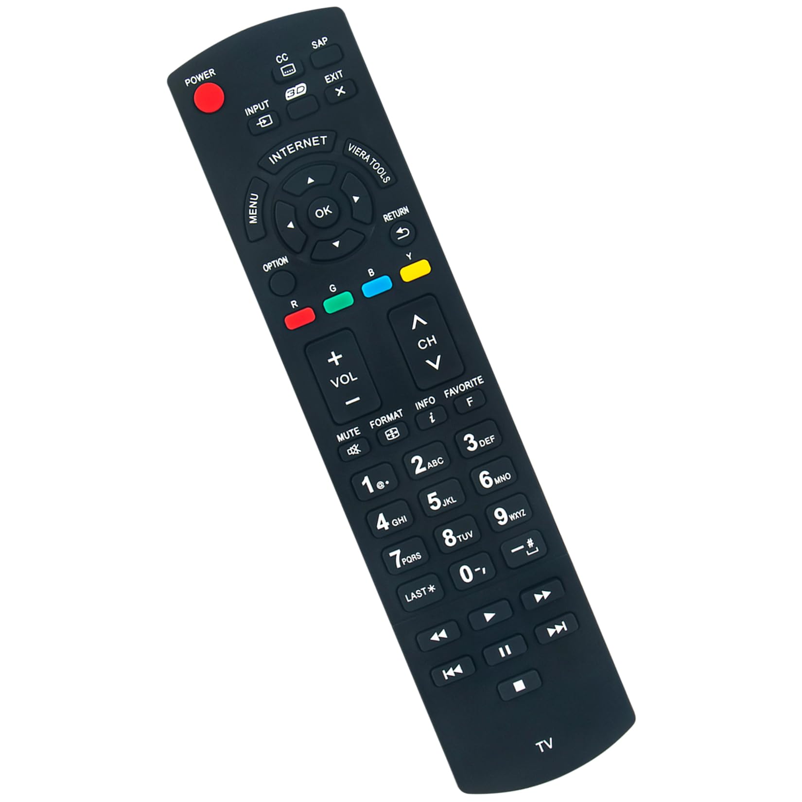 ALLIMITY RMD1170 sostituzione telecomando per Panasonic Bravia Plasma TV TX-L32ETF52 TX-L37D25E TX-L42DT50B TX-L42DT50Y TX-L42ET50B TX-P42GTF32J TX-P55VT50T TX-P65STW50 TX-L47ET50Y TX-L47WT50B