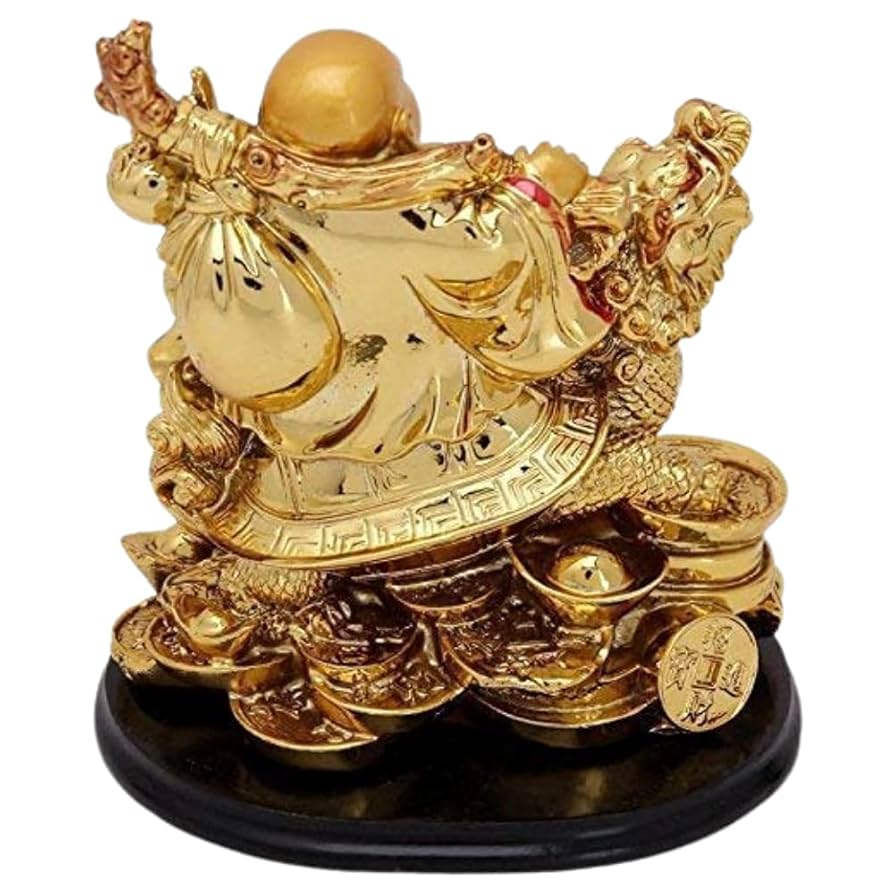 #力の神 #souvenir #dragon #チベット #Buddha Amazon.com: GJ Polyresin Laughing Buddha on Dragon; 10x 13x