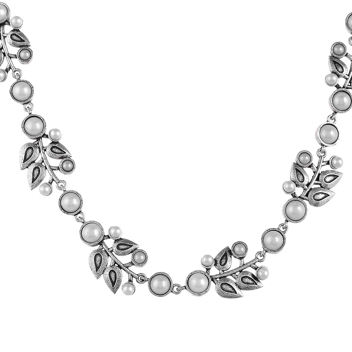 Fresh Fern Blossom Necklace Set