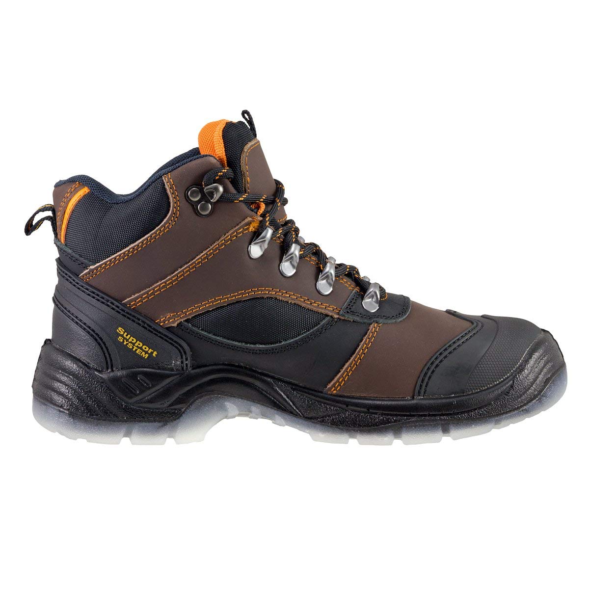 URGENT Buty robocze buty ochronne model 120 S1 EN ISO 20345 nowe + oryginalne opakowanie, brązowy, 43 EU