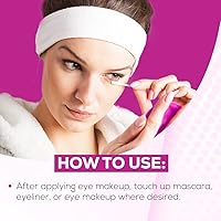 Vista 5 de Andrea Eyeq's - Correctores de maquillaje de ojos sin aceite, hisopos prehumedecidos, 50