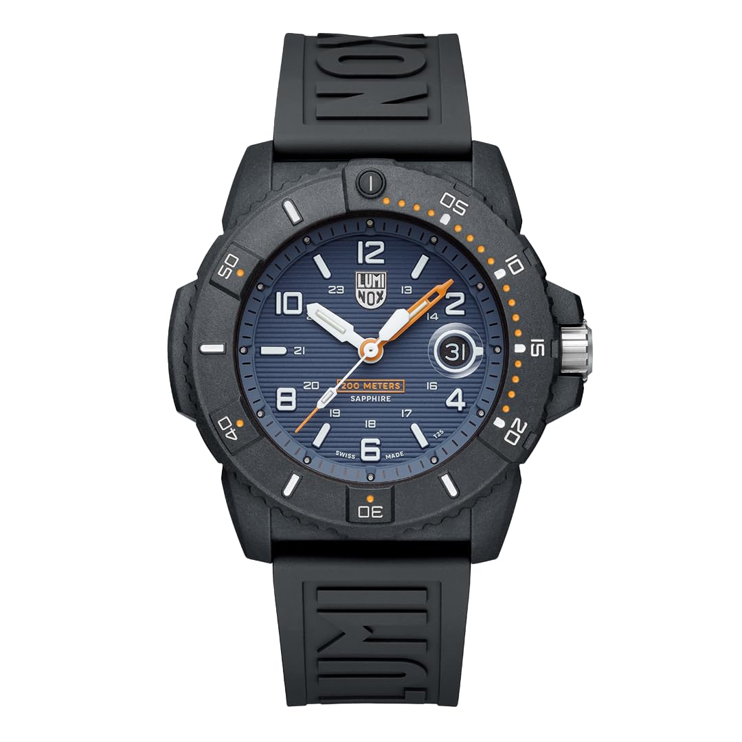 Luminox Rubber - Navy Seal Foundation - Men Analog Watch 45Mm - Diver Analog Watch Xs.3602.Nsf - Men Analog Watches - Made In Switzerland, Black, Diver Sport, Blue Dial, Black Band (B0BN2BZJJ4) Amazon Price History, Amazon Price Tracker